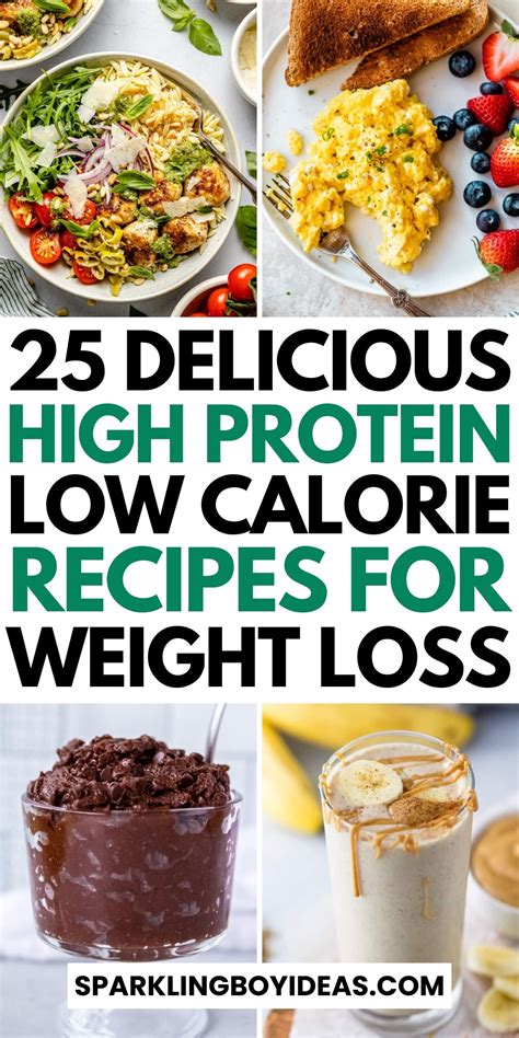 25 Easy High Protein Low Calorie Recipes - Sparkling Boy Ideas