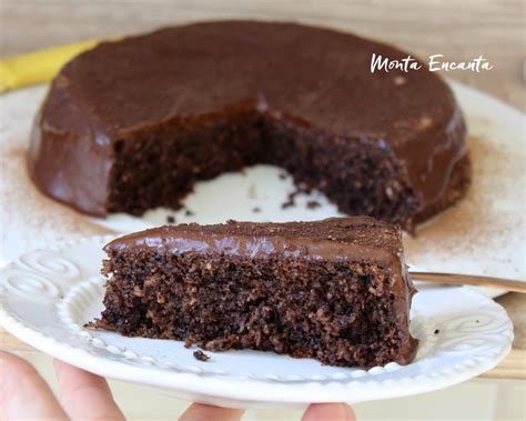 Bolo sem farinha de chocolate fofíssimo e úmido