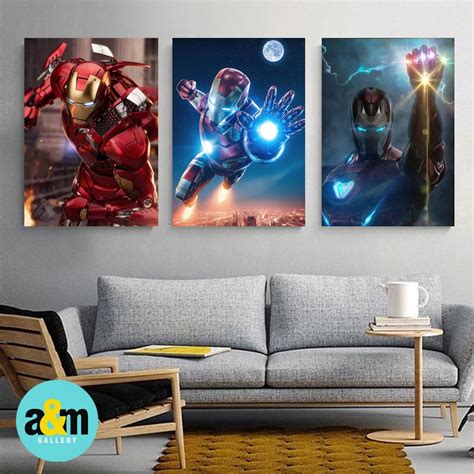 Jual Pajangan Dinding Kamar Iron Man I Hiasan Dinding Kamar Iron Man I