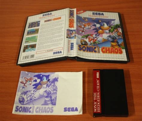 Sonic the Hedgehog Chaos Master System PAL Prix Photo Présentation