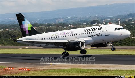 N504VL Volaris Costa Rica Airbus A319 at San Jose Juan Santamaría