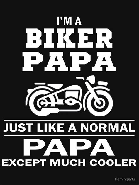 Essential T Shirt For Sale Mit Ich Bin Ein Biker Papa Genau Wie Ein