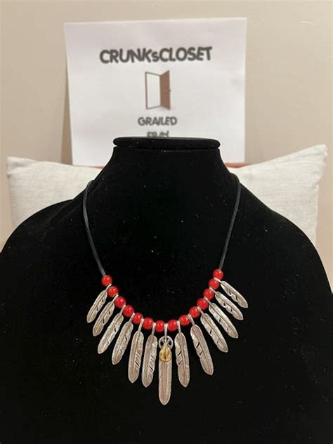 Goros Goro’s 13 Feather Necklace Grailed