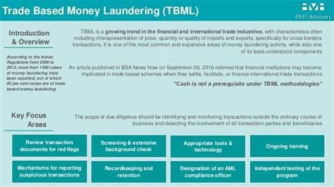 Trade Based Money Laundering Bmr Advisors