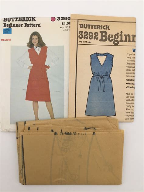 Patterns Butterick Uncut Misses Easy Jumper Pattern Kits How To