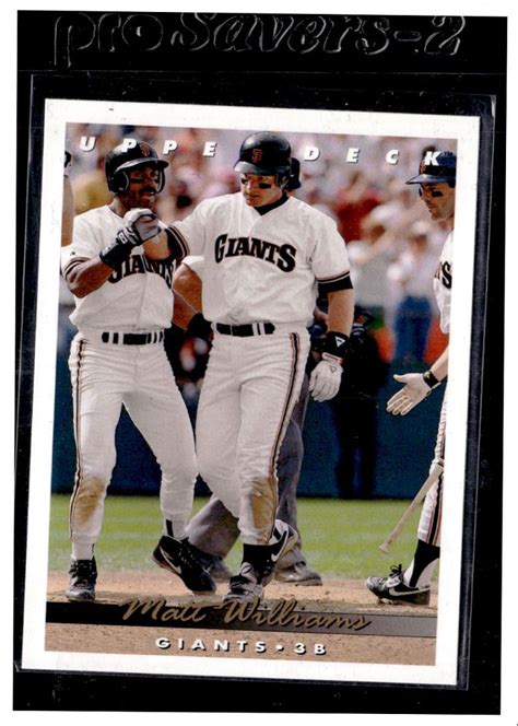 1992 Upper Deck Heroes Of Baseball Team Logo Holograms San Francisco