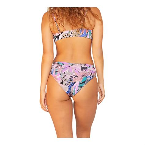 Hurley Womens Palm Paradise Full Coverage Swimsuit Bikini Bottom Beach Sportchek