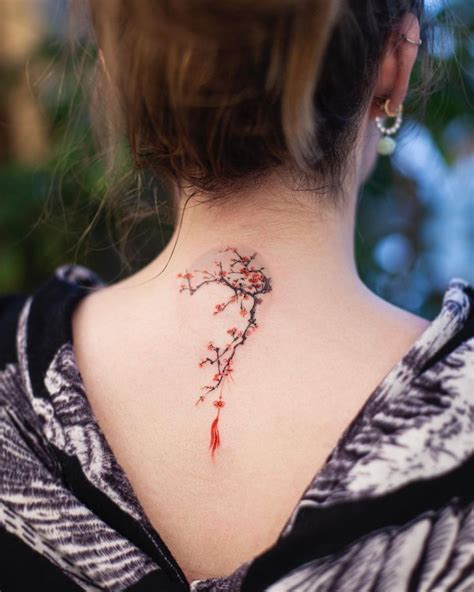 FrankyY Tattooist On Instagram Cherry Blossoms Chinese Knot