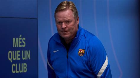 Koeman Laporta Me Dijo Mil Veces Que Xavi No Ser A Su Entrenador