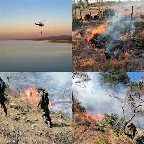 Continuan Las Labores De Extinci N Del Incendio Forestal En La