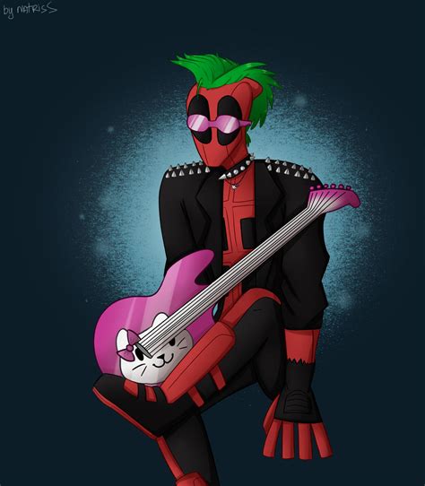 Deadpool Punk By Natriss On Deviantart