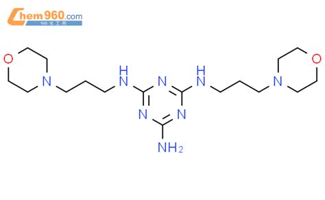 911205 41 9 1 3 5 Triazine 2 4 6 Triamine N2 N4 Bis 3 4 Morpholinyl