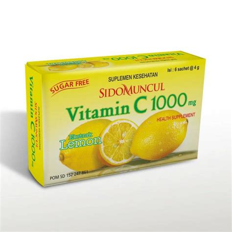 Jual Minuman Bubuk Vitamin C Sidomuncul Shopee Indonesia