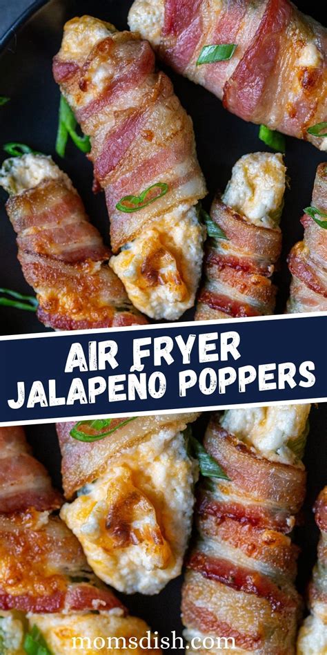 Air Fryer Cheesy Jalapeño Poppers Air Fryer Recipes Healthy Air Fryer Dinner Recipes Air