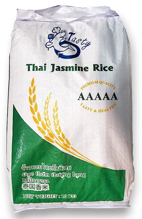 Thai Jasmine Rice (20kg) Tasty – Fishman Foods