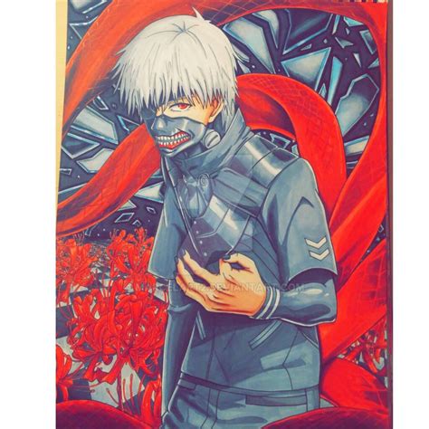 Ken Kaneki Fan Art By Marcelart2 On Deviantart