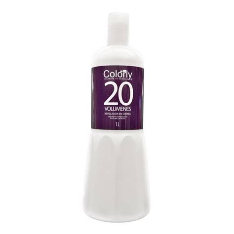 Peroxido 20 Vol Revelador En Crema Colorly 1 Litro