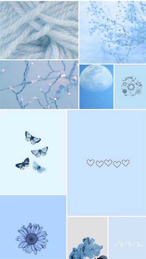 Blue Collage Wallpapers - 4k, HD Blue Collage Backgrounds on WallpaperBat