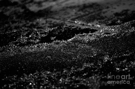 Black Ice Abstract Photograph by Maria Urso - Fine Art America