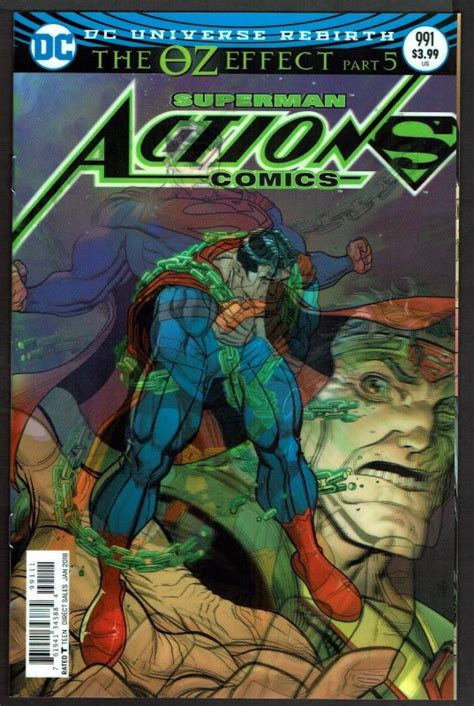 Action Comics 991 3D Lenticular Cover 2018 DC 9 4 NM Comic Books