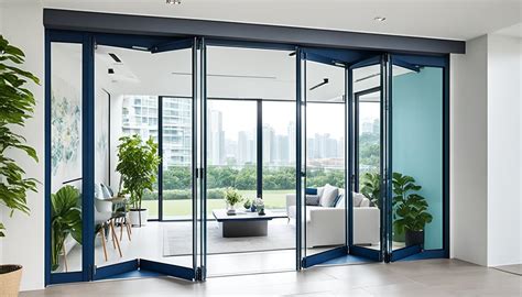 Glass Bifold Door Singapore 1 Glass Door Specialist