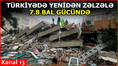 TƏCİLİ YENİDƏN ZƏLZƏLƏ OLDU Qardaş Türkiyədə DƏHŞƏT YAŞANIR YouTube