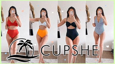 CUPSHE SWIMWEAR BIKINI TRY ON HAUL March 2022 YouTube