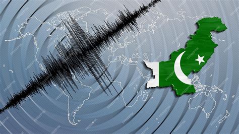 Premium Photo | Seismic activity earthquake pakistan map richter scale