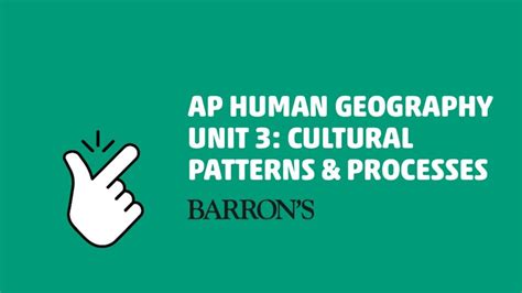 Ap Human Geography Unit 3 Barron S