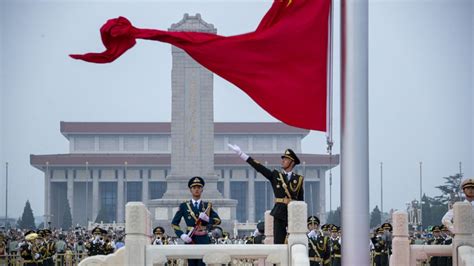 Flag Raising Ceremony Held In Beijing On China S Army Day Cgtn