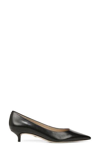 Sam Edelman Franci Kitten Heel Pump In Black Modesens