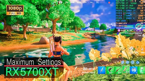 Fortnite Chapter Rx Xt Gb P Maximum Settings Youtube