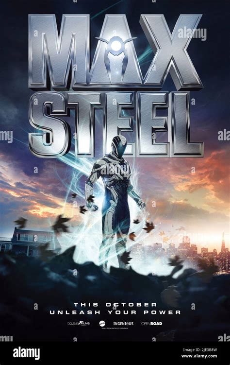 MOVIE POSTER, MAX STEEL, 2015 Stock Photo - Alamy