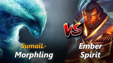 Sumail Mid Morphling Vs Ember Spirit First Minutes Youtube