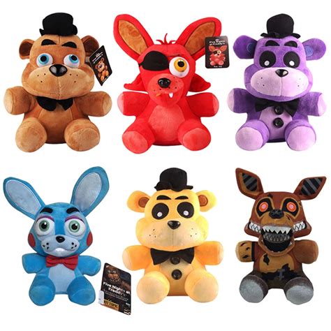 Cm Fnaf Wypchane Pluszowe Zabawki Freddy Fazbear Nied Wied Foxy Kr