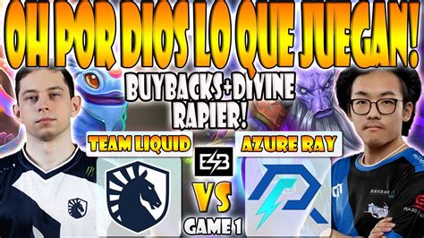 Team Liquid Vs Azure Ray Bo Game Nisha Micke Vs Faith Bian Ori Fy