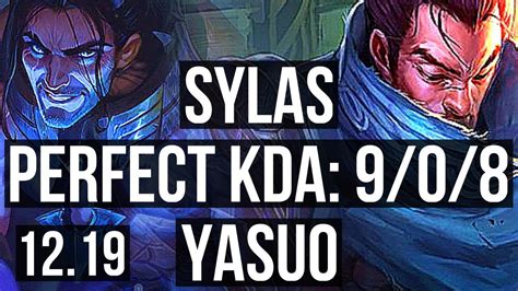 SYLAS Vs YASUO MID 9 0 8 Quadra 800 Games Legendary 800K