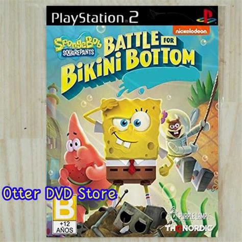 Jual Kaset Game PS PS SpongeBob SquarePants Battle For Bikini Bottom Kab Tangerang