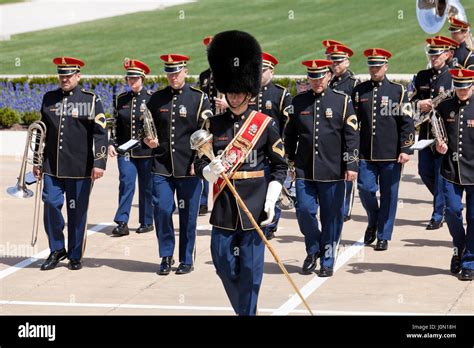 Us Air Force Usaf Band Performs At The Pentagon Washington Dc Usa