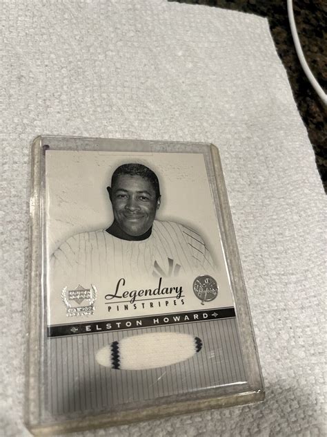 2000 UPPER DECK YANKEE LEGENDS LEGENDARY PINSTRIPE ELSTON HOWARD EBay