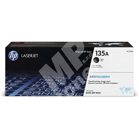 Toner Hp W1350a Laserjet M234 M209 Black 135a Originál Mp Toner