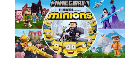 Illuminations Minions X Minecraft Dlc Available Now Universal