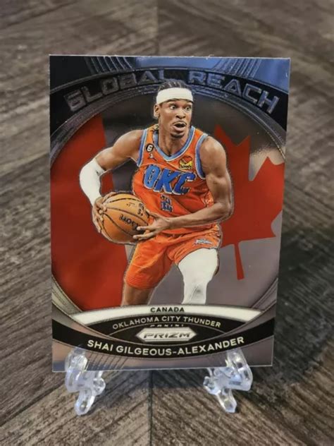 Panini Prizm Shai Gilgeous Alexander Global Reach Okc