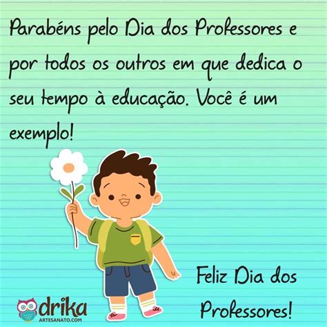 Recado Para Dia Do Professor - Quer baixar um Cartão com Mensagem de Dia do Professor para Imprimir ...