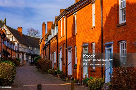 Old Cottages High Street Ancestor England Uk Stock Photo Download