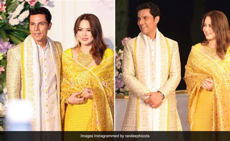 Randeep Hooda And Lin Laishram's Wedding Style In Handloom Outfits Are ...