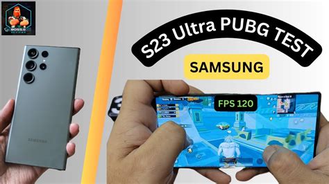 Samsung S23 Ultra PUBG Test With LIVE FPS Meter 2024 Gameplay Review