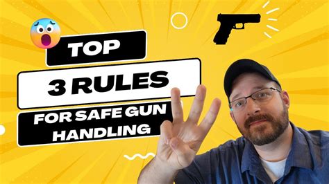 3 Rules Of Safe Gun Handling Youtube