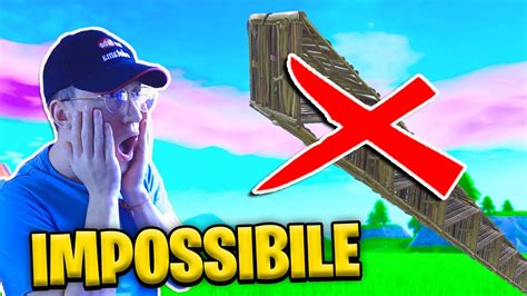 SE COSTRUISCO IL VIDEO FINISCE DIFFICILE Fortnite ITA Challenge