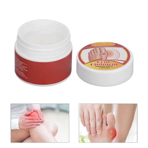 Bunion Pain Relief Cream 10g - Natural & Portable Solution for Back ...